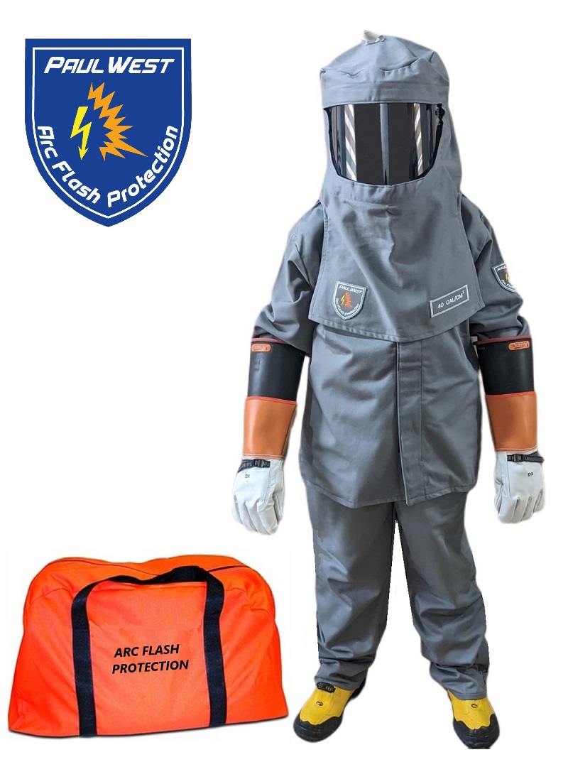 Conjunto Contra Arco El ctrico 40 Cal Cm2 PWK40GY PaulWest Arc Flash